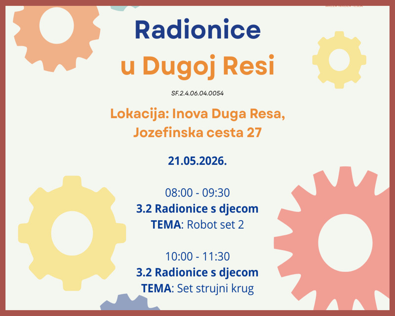 Nove STEM radionice: od robotike do strujnih krugova