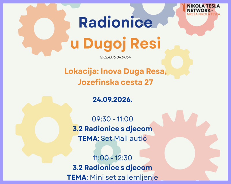 Teslina STEM akademija u Dugoj Resi – Set mali autić i lemljenje