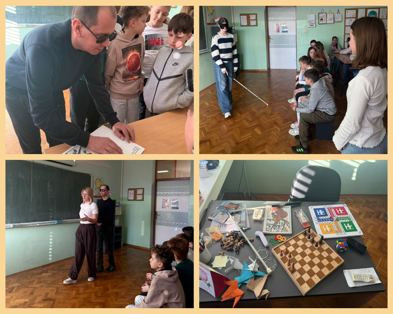 Edukativno predavanje Udruge slijepih Karlovačke županije